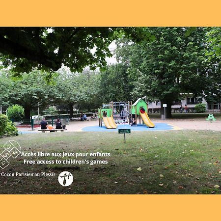 Le Plessis-BouchardCocon Parisien Au Plessis - Court De Tennis Prive公寓 外观 照片