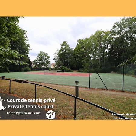 Le Plessis-BouchardCocon Parisien Au Plessis - Court De Tennis Prive公寓 外观 照片